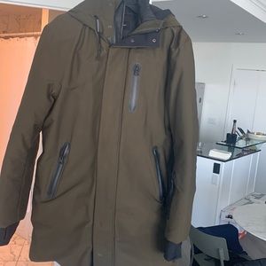 Mackage winter coat - used - dark green